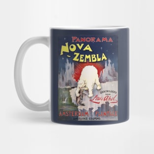 Poster for a mural of the Nova Zembla islands Mug